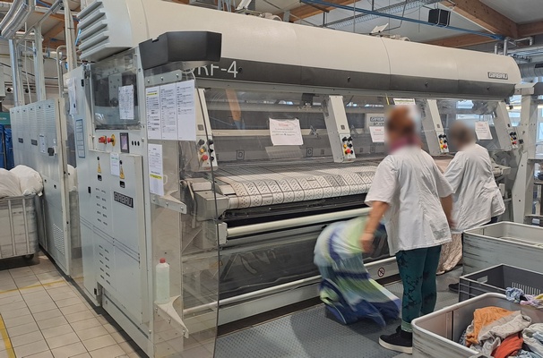 Mangelstraße Girbau 2x1200x3500, Bj. 2010 (1)